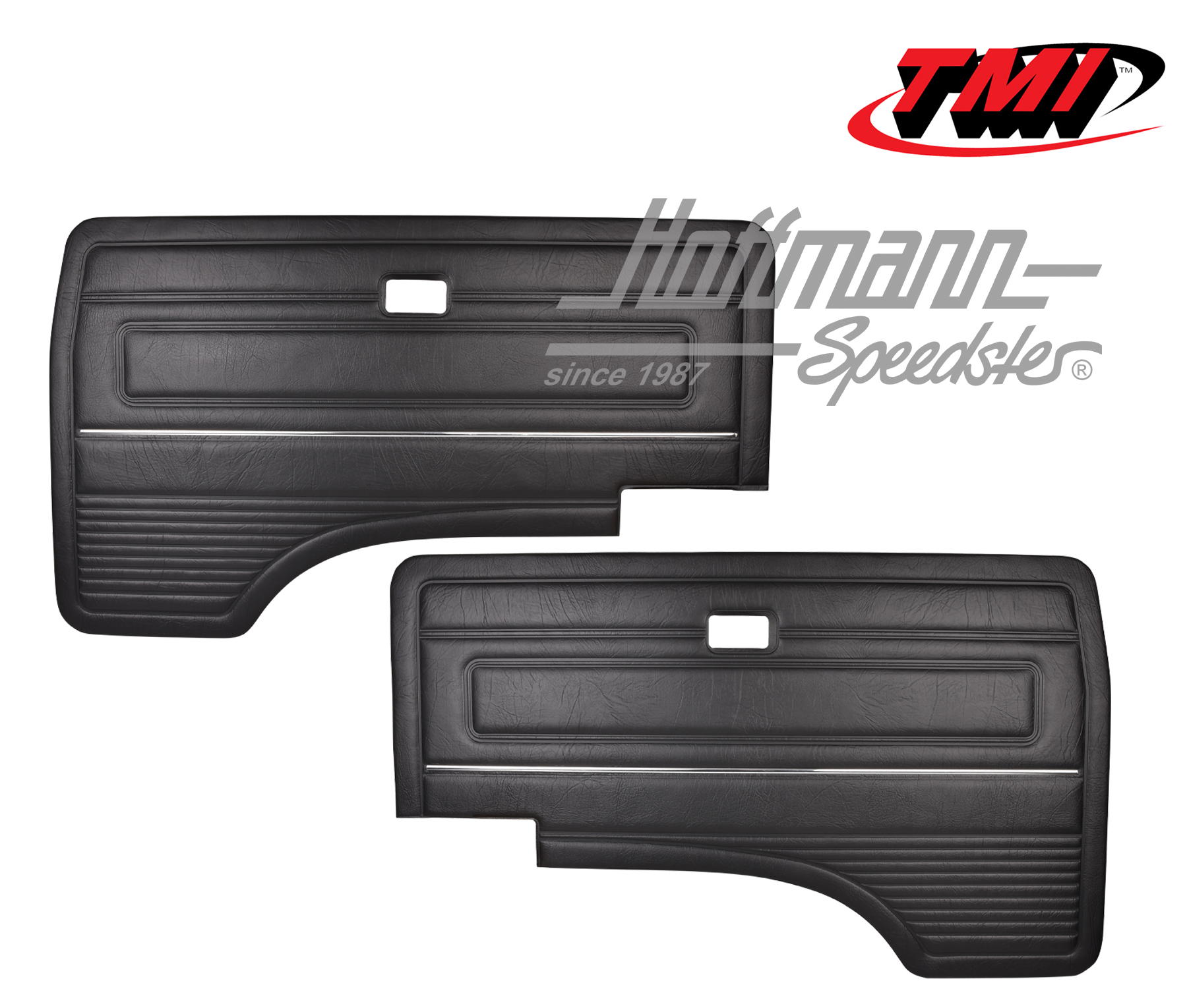 Pannelli portiera, anteriore, Furgone T3, nero | 10-2501-81 | 395-1152-01