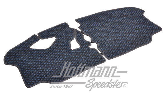 Tappetini, cocco, 72-79, blu / nero | ZVW 2BUS DBL | 098-0040-45