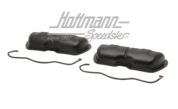 Coperchio di valvola, nero, con clips di serraggio | 113 101 475 B / 043 101 487 | 010-1430