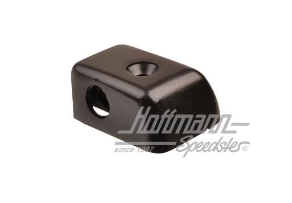 Supporto visiera parasole, Pescaccia, nero, sinistra | 181 857 561 A 043 | 080-5495-01