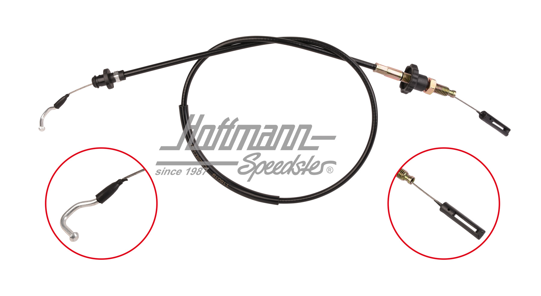 Cavo acceleratore, automatico, Golf 1 | 171 723 555 C | 170-1550