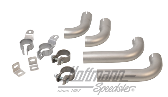 Set tubo finale di scarico, acciaio inossidabile, 356 B (T6), C | 92.304S | 510-0126-05