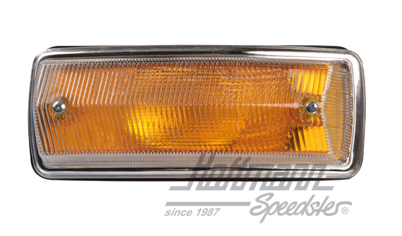 Lampeggiatore, bianco / arancio / cromato, 67-72, sinistra | 211 953 003 | 097-2055-11