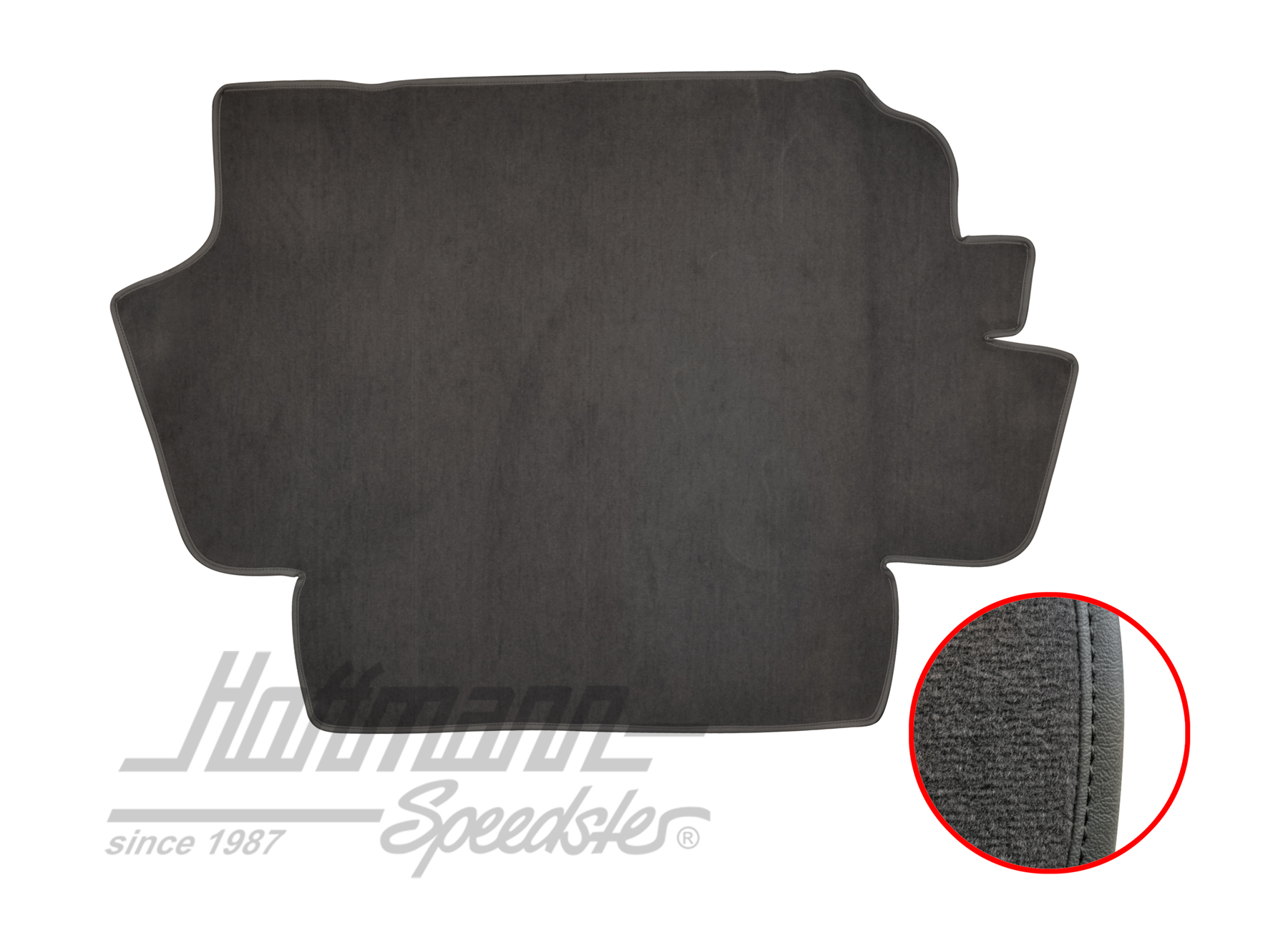 Set tappetini, bagagliaio, 8.61-, antracita |  | 026-6422