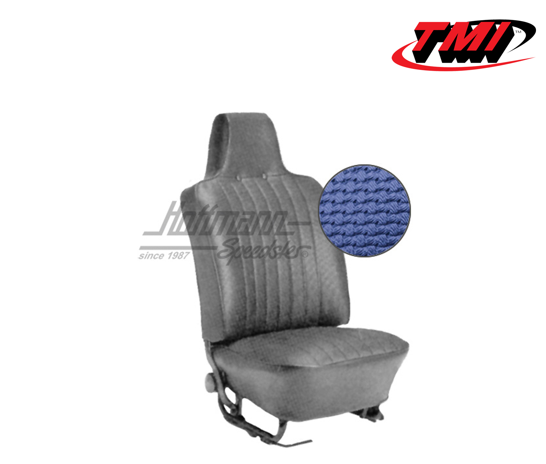 Coprisedili, Berlina, 69-72, tessuto di cestino, blu | 43-1126-08 | 055-5120