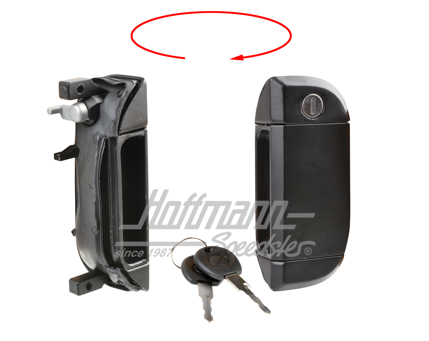 Maniglia, portellone posteriore, Furgone T4 | 701 827 561 A | 408-1040
