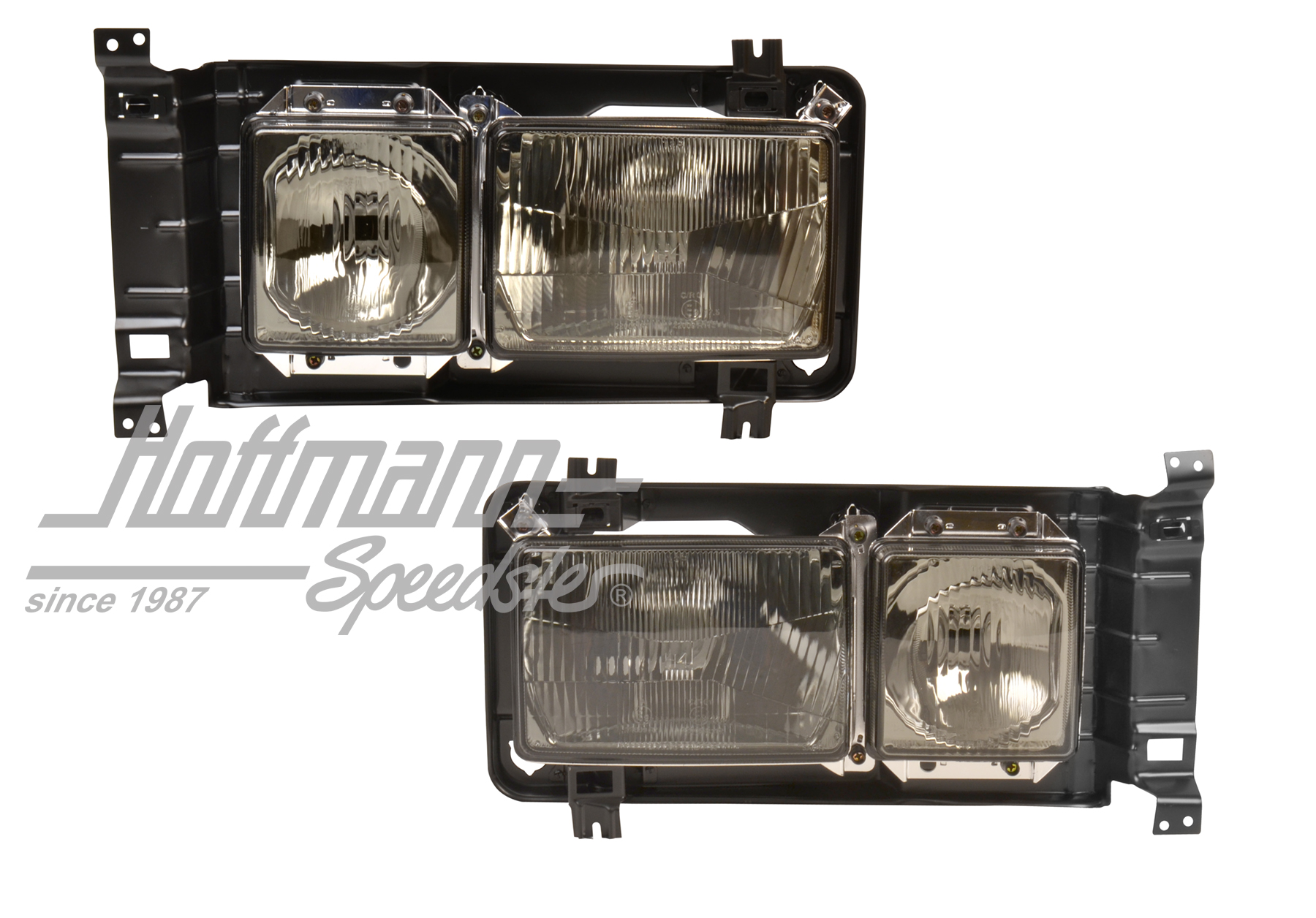 Set di fari, Furgone T3, angolari, nero | 255 941 110 Satz/schwarz | 340-4998-10
