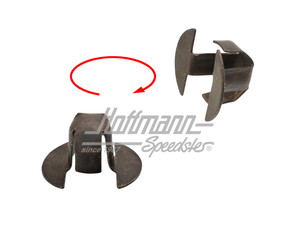 Clip, profilo di supporto, guarnizione pozzetto, -59 | 141 837 485 A | 060-0449-15