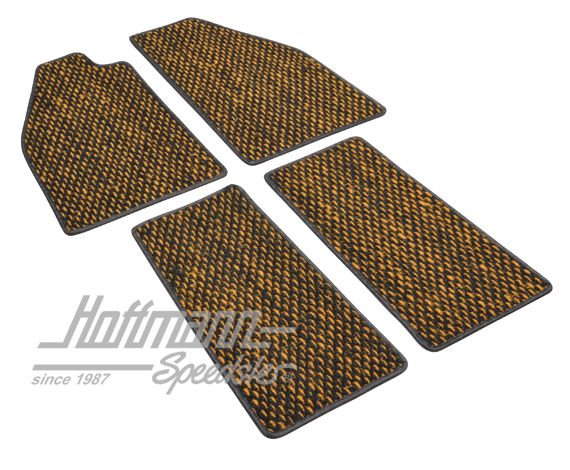Tappetitni, cocco, -57, giallo / nero | ZVW 2YL | 020-5381-06