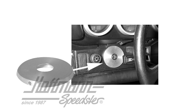 Copertura blocchetto dell'accensione, alluminio, 911, 74-89 | EQ 850 100 | 580-0101