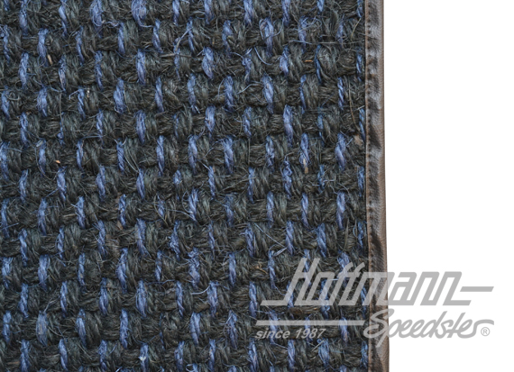 Tappetini, cocco, 72-, blu / nero                                                                   