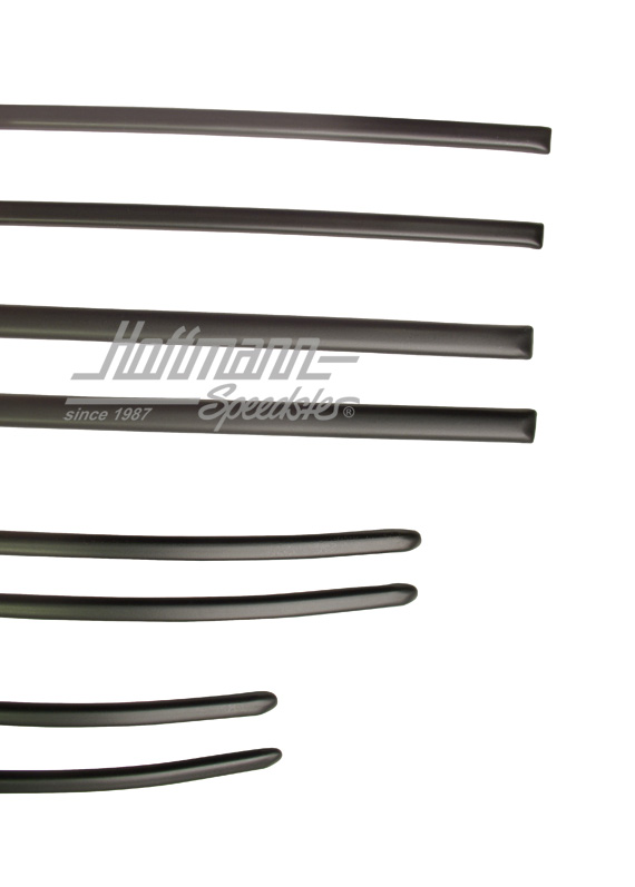 Set di modanature, 8 pezzi, Golf 1, nero | 171 898 111 | 180-1170-10