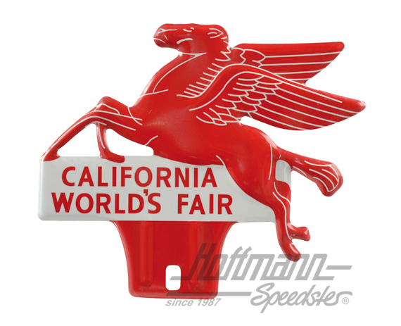 Placca, PEGASUS CALIFORNIA WORLD'S FAIR | PEG 1 | 021-0179