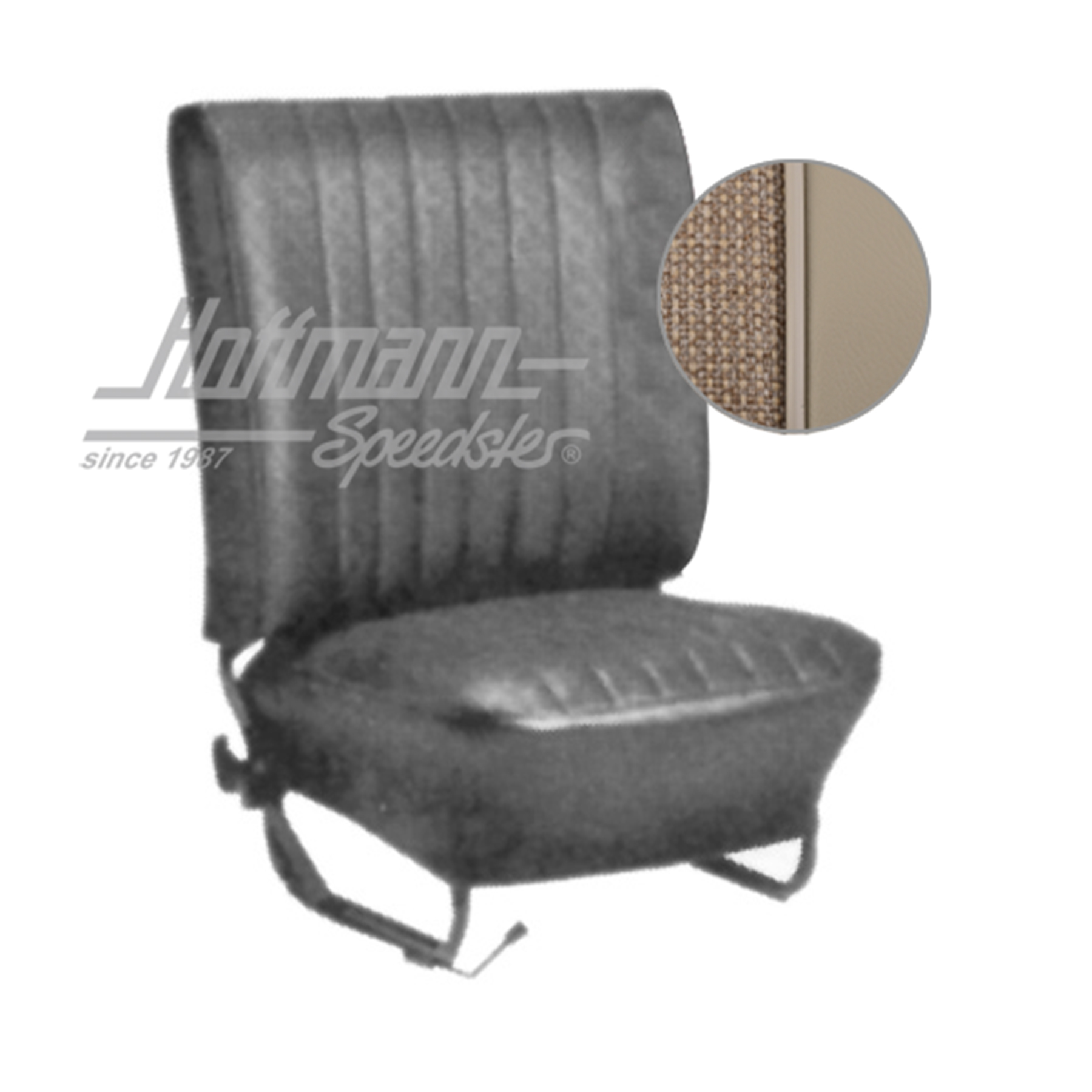 Coprisedili, Berlina, 8.64-7.67, Tweed, beige/bianco antico | 43-1124-15-74 | 055-5550-40