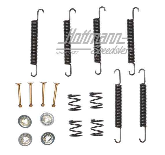 Kit di montaggio, ganasce freno, anteriore / posteriore, 54-57 | 113 698 002 A | 020-4049