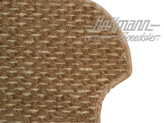 Tappetini, cocco, 59-65, beige / marrone chiaro                                                     