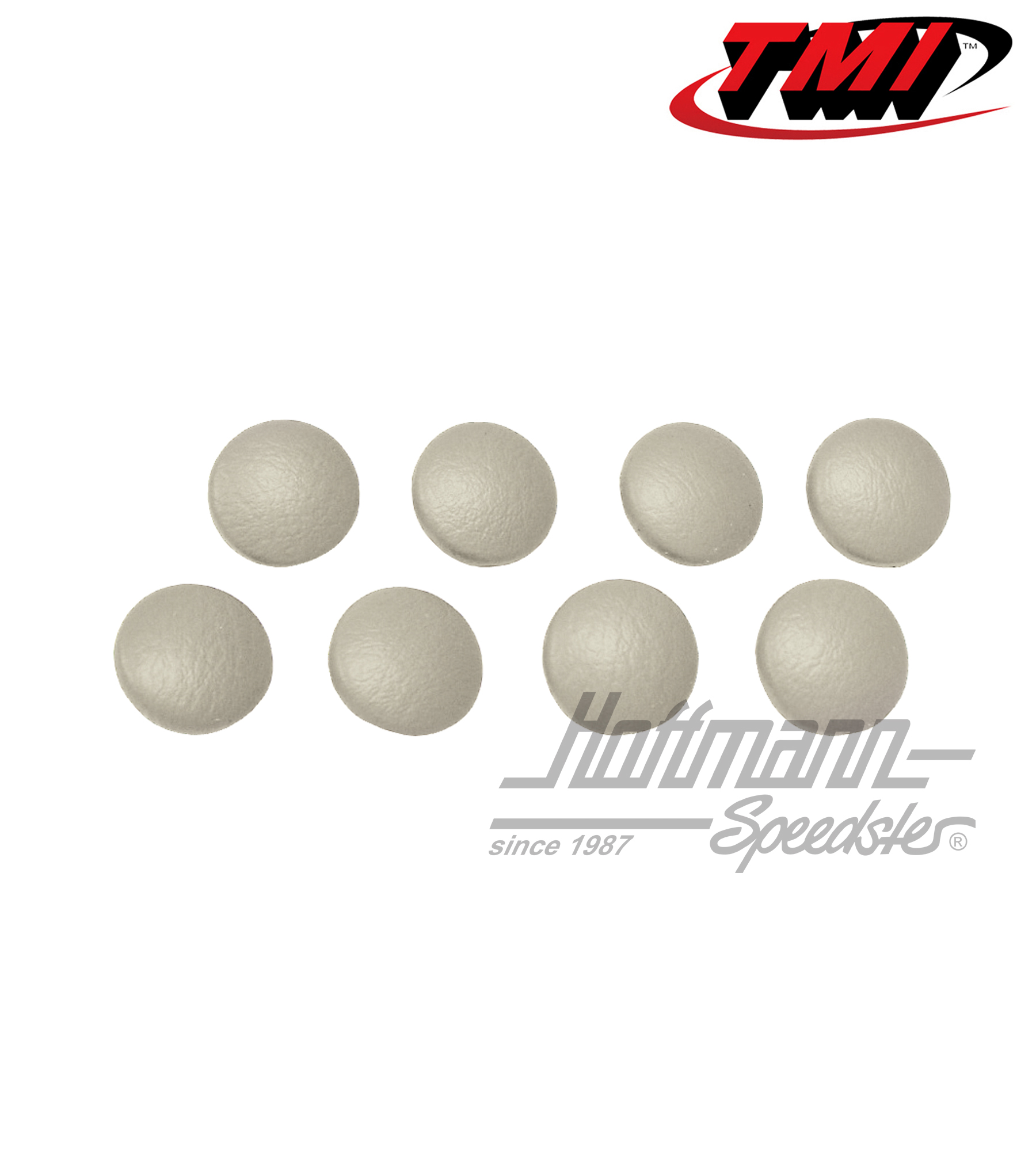 Bottoni imbottiti, set di 8 pezzi, bianco antico | 43-4414-15 | 055-7077