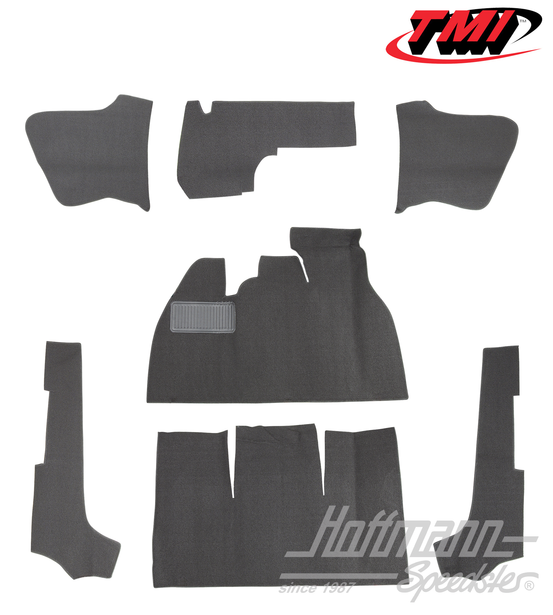 Set tappeti, Cabriolet, grigio,  8.68-7.70 | 34-F1330-407 | 020-5333