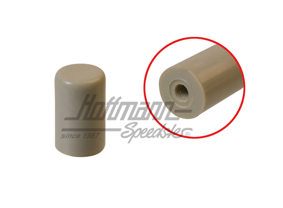 Pulsante, leva freno a mano, grigio | 113 711 333 A grey | 010-3097-24
