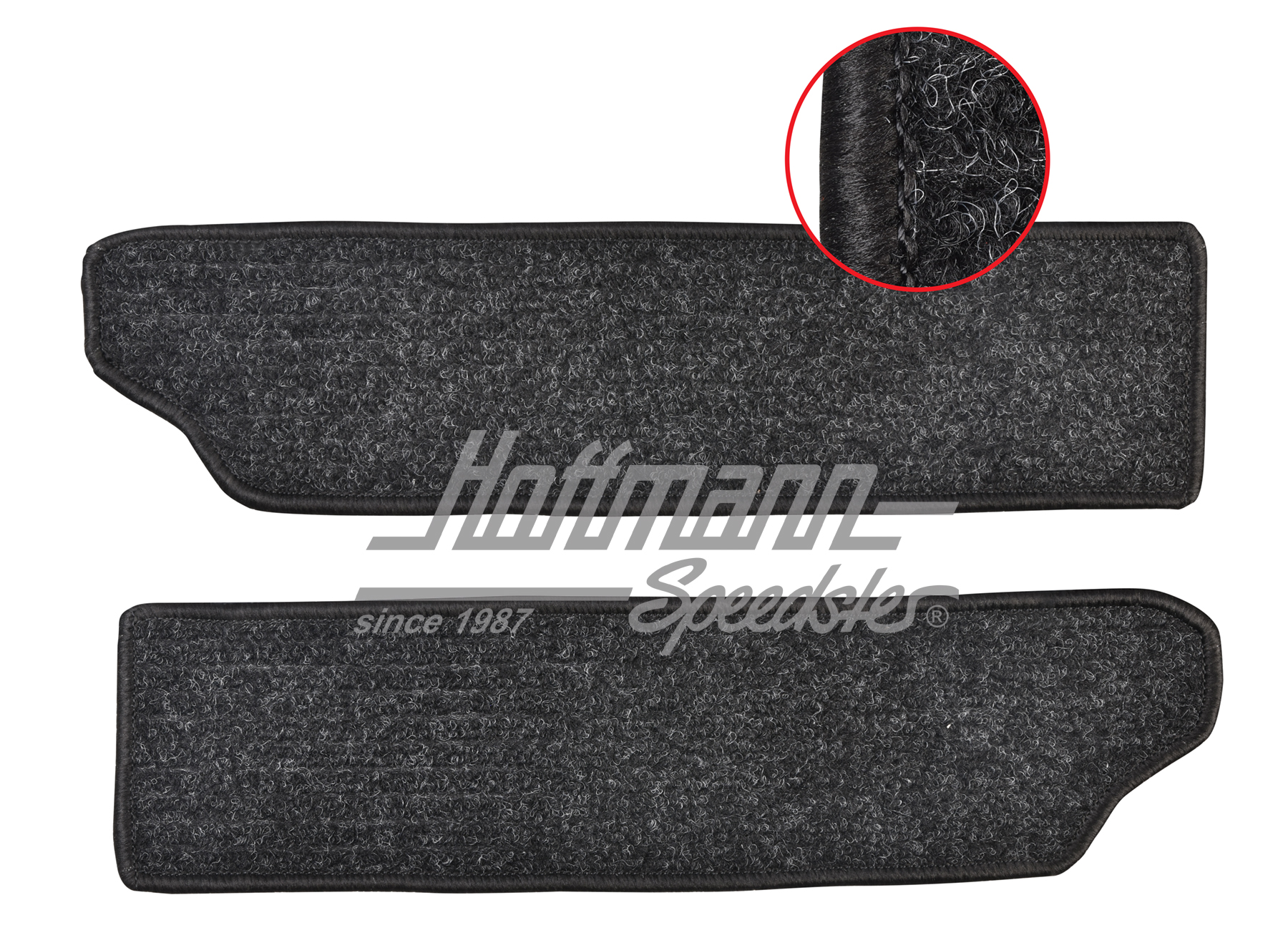 Tappeto, pedati, anteriori, Furgone T4, antracite
 |  | 408-9910