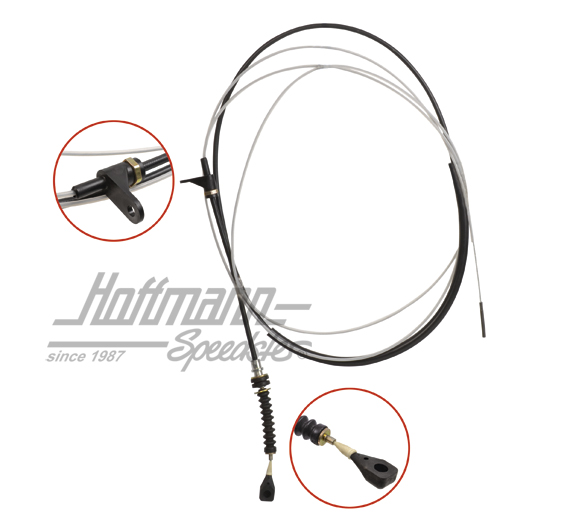 Cavo acceleratore, 3924 mm, Furgone T3 Syncro, Diesel | 251 721 555 E | 307-5715
