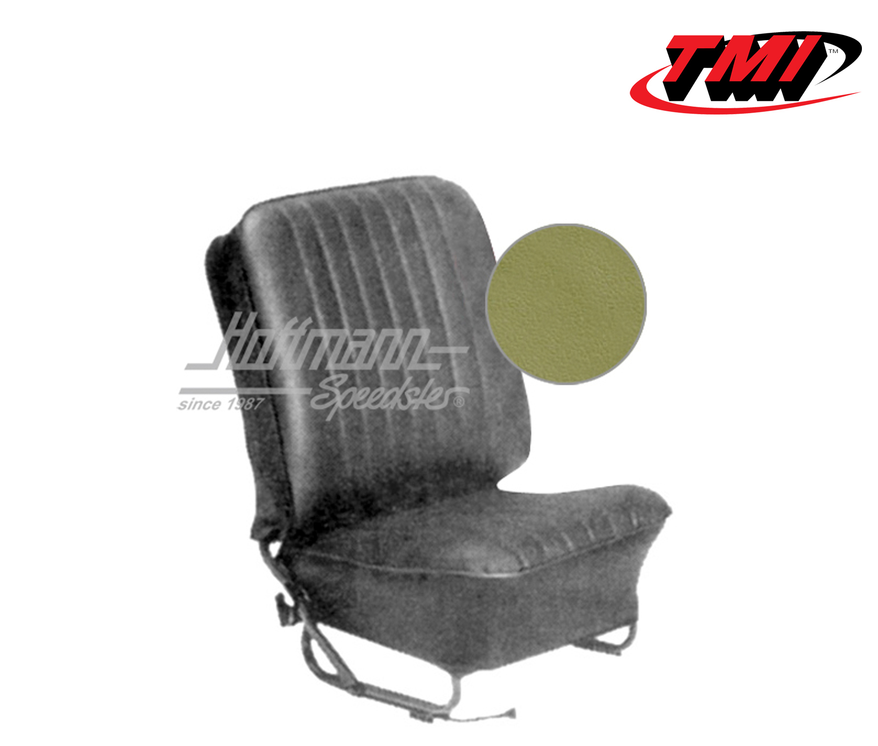 Coprisedili, Cabriolet, 57-64, classico, verte vecchio | 43-1322-25-15W | 055-6644