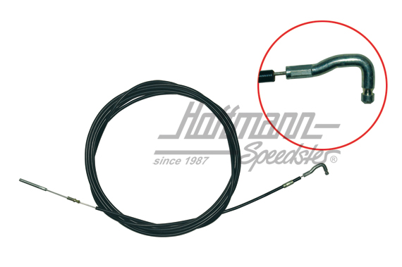 Cavo riscaldamento, 4115 mm, Furgone T2, 67-68, destra                                              