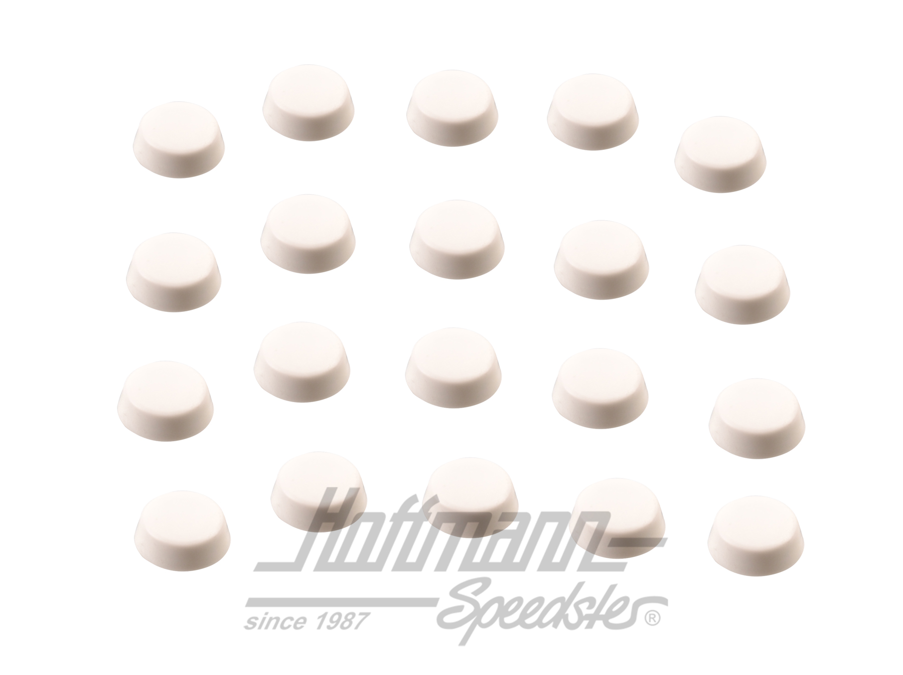 Tappo di copertura, Westfalia, bianco (20 pezzi) | 255 070 241 A | 385-3010-18