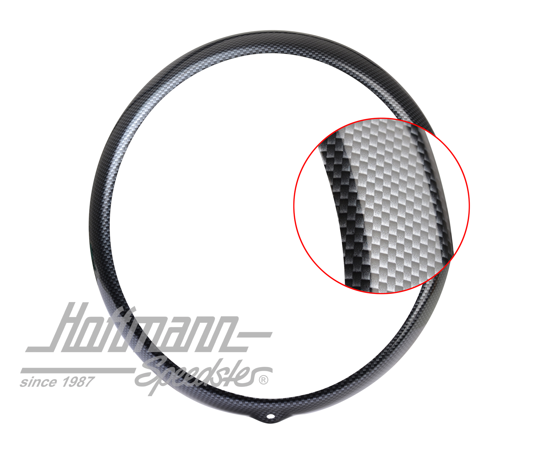 Ghiera faro, 911, 66-94, carbon look
                                                              