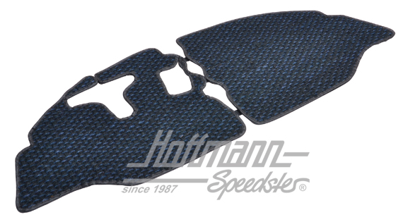 Tappetini, cocco, 65-67, blu / nero | ZVW 2BUS BBL | 098-0040-25