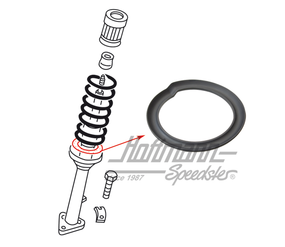 Supporto/anello ammortizzatore, molla di sospensione | 113 411 211 | 020-4252-55