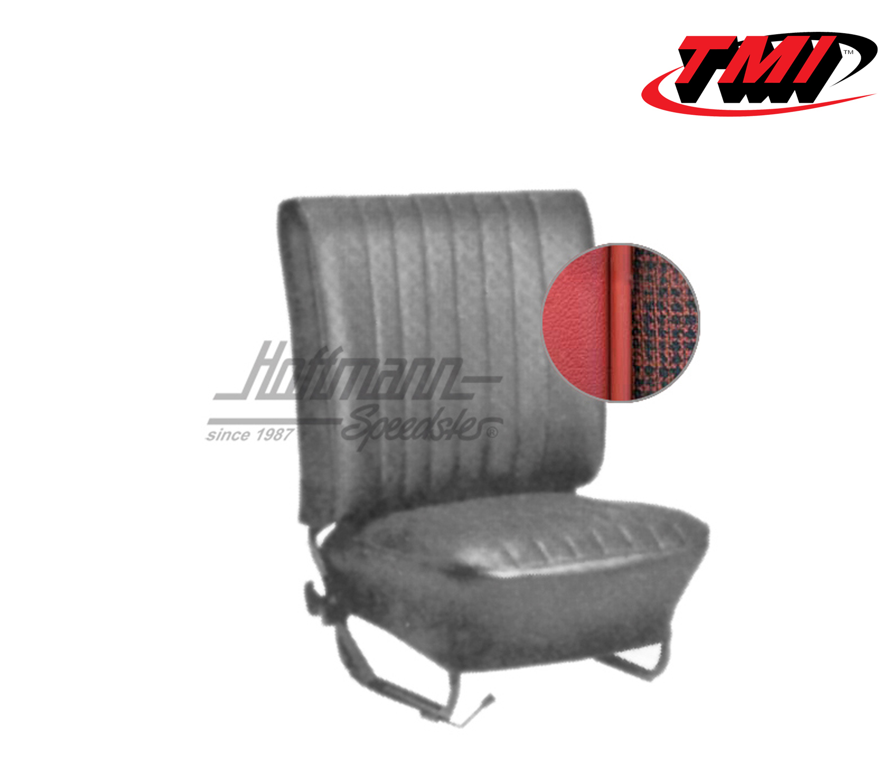Corprisedili, Berlina, 64-67, tessuto mesh, rosso mattone | 43-1124-23-338 | 055-5517-15