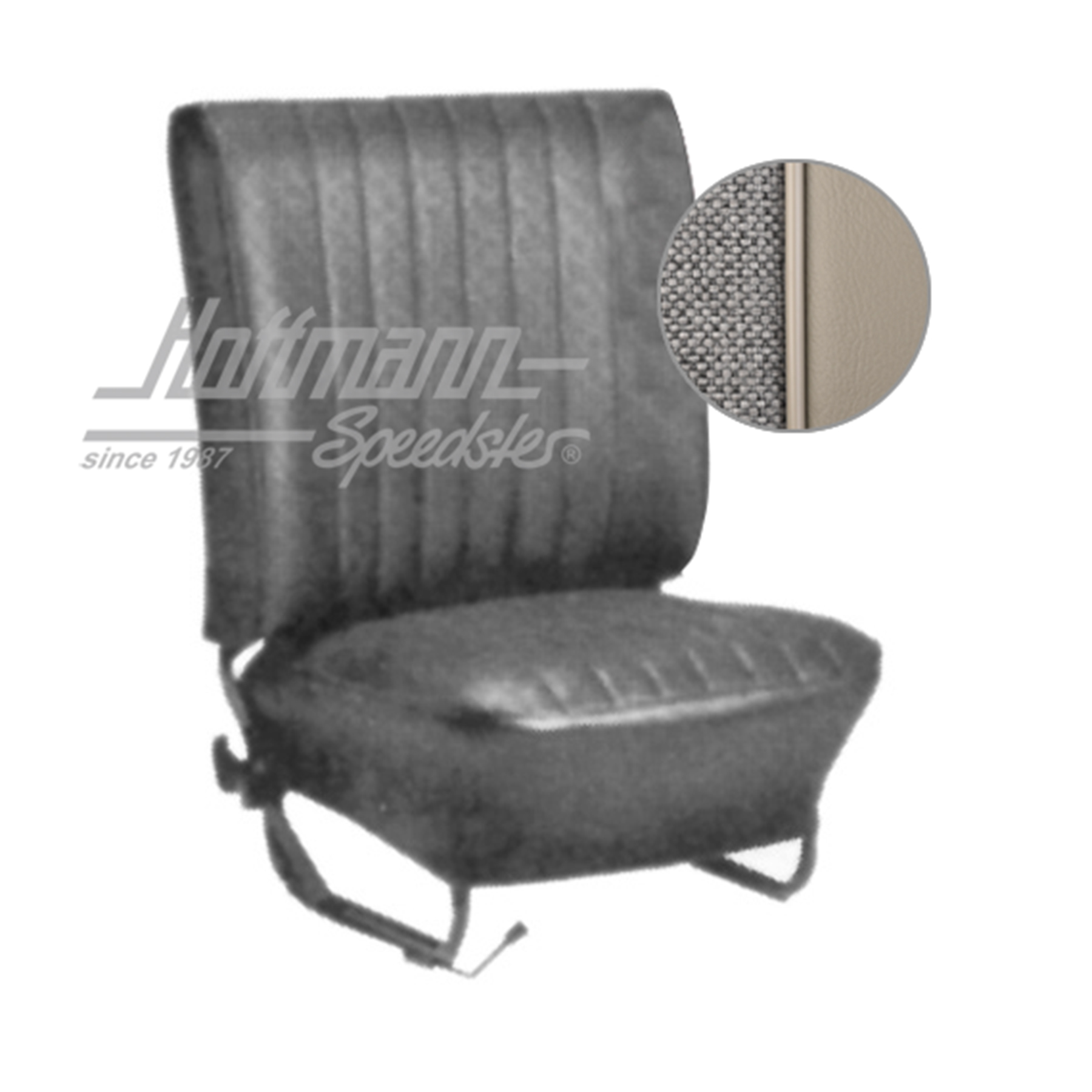 Coprisedili, Berlina, 8.64-7.67, Tweed, grigio chiaro | 43-1124-16-72 | 055-5550-43