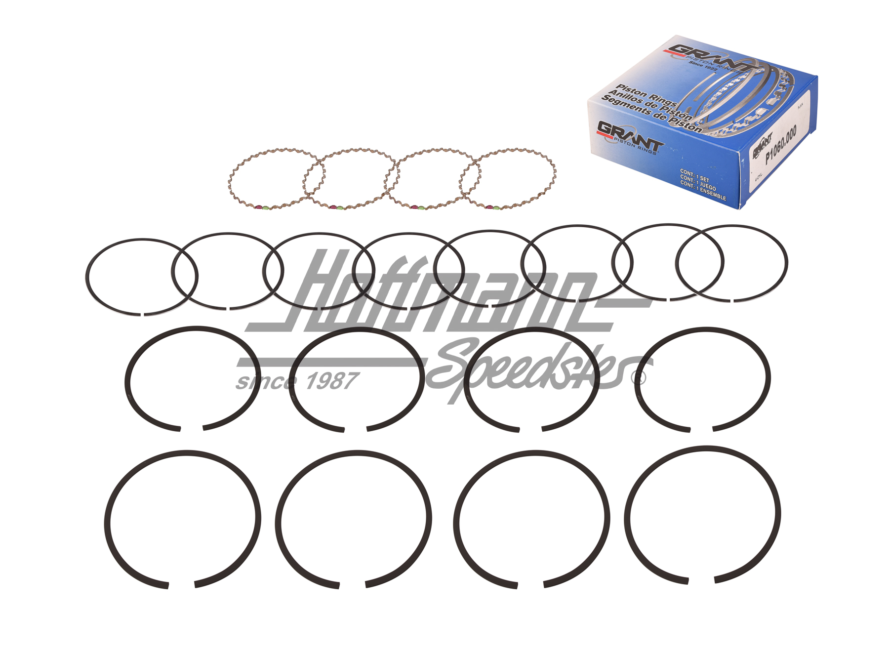 Anelli del pistone 94 mm, per 4 pistoni | VW9400T1RO | 010-0529-10