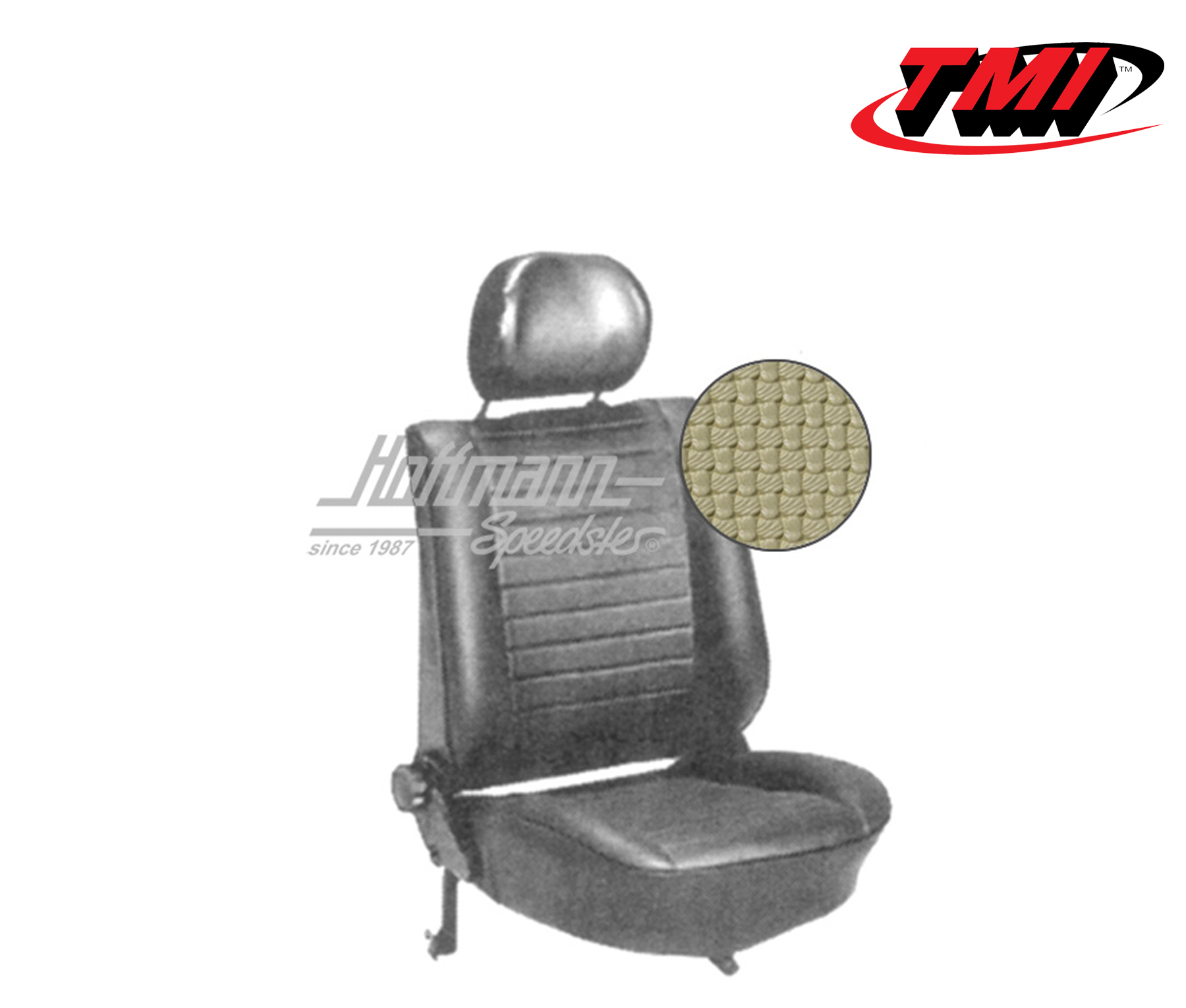 Coprisedili, Berlina, 8.76-, tessuto di cestino, beige, | 43-1129-04 | 055-5430