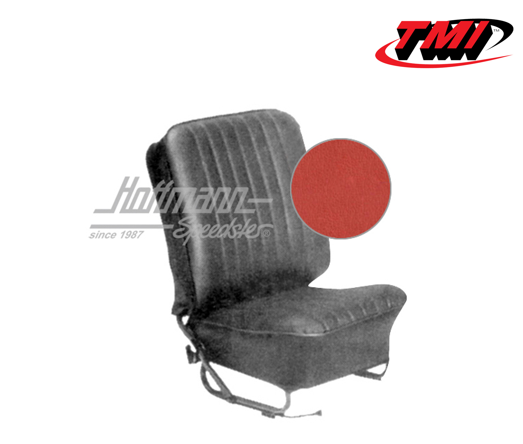 Coprisedili, Berlina, 64-72, classica, rosso mattone | 43-1123-23-23-15W | 055-5617
