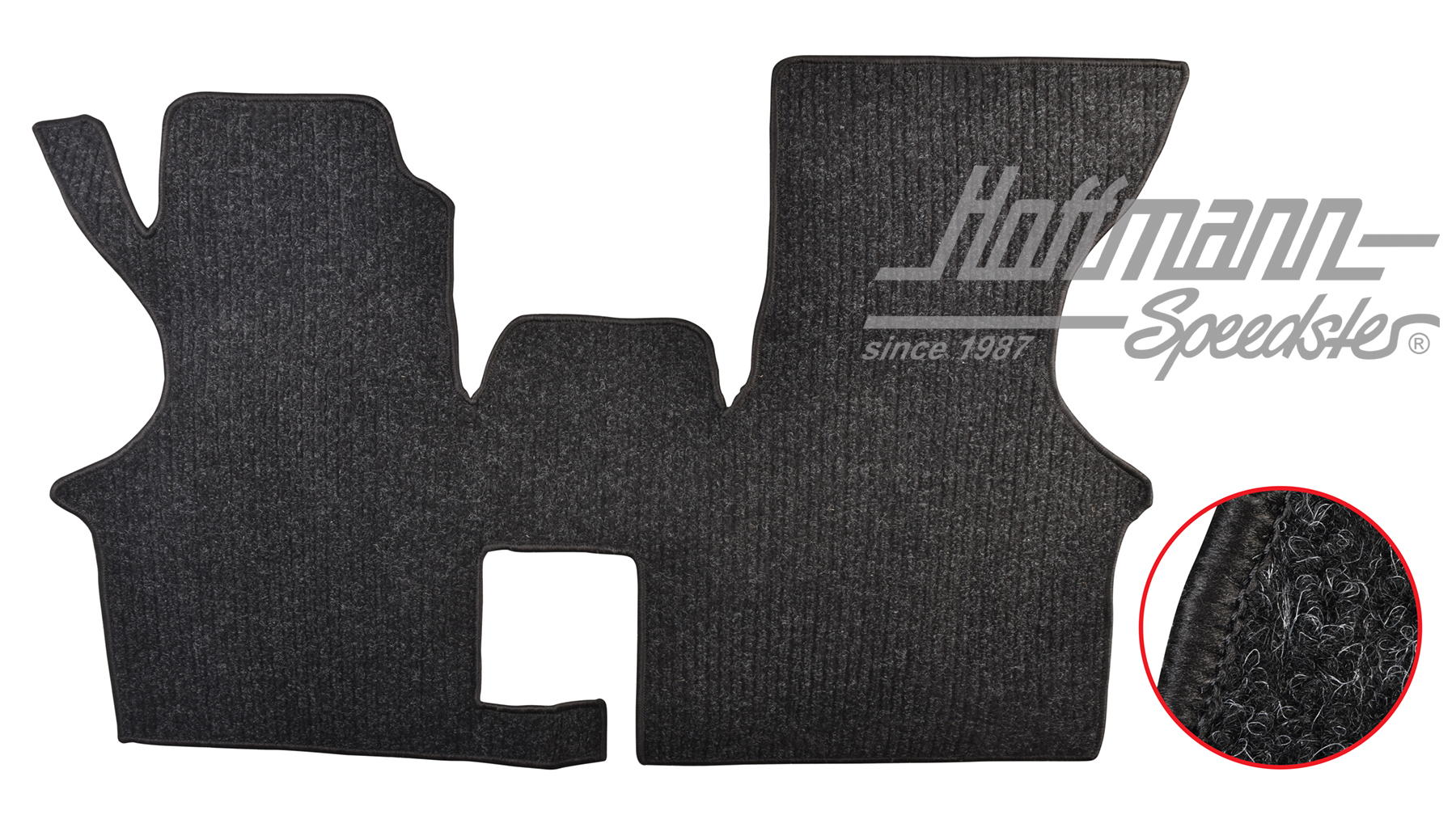 Tappeto, cabina di guida, anteriore, Furgone T4, antracite |  | 408-9904