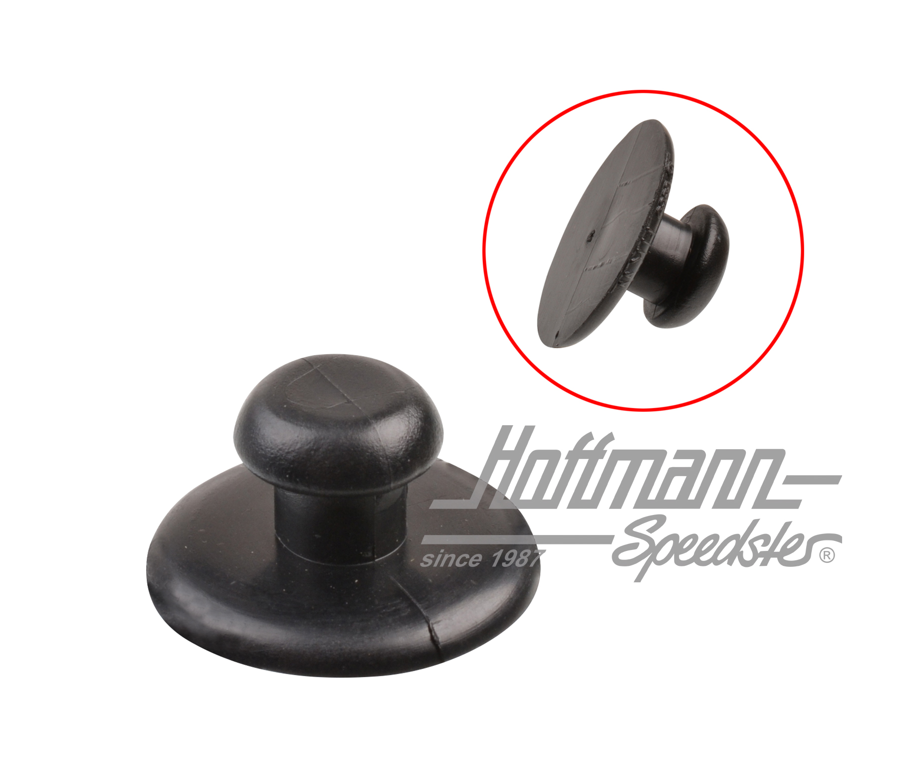 Buttone, tappeto di gomma
, spazio di carico | 255 863 981  041 | 360-1130