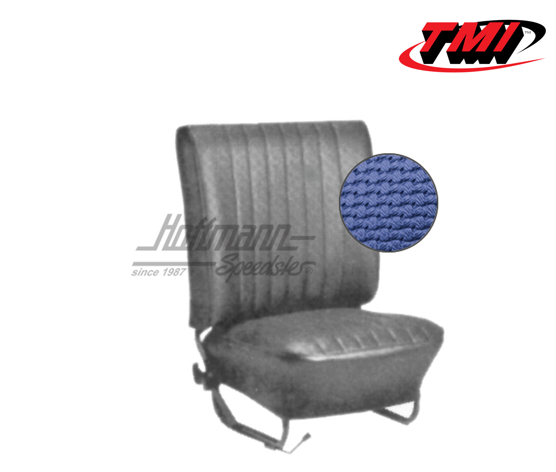 Coprisedili, Berlina, 67-72, tessuto di cestino, blu | 43-1130-08 | 055-5920
