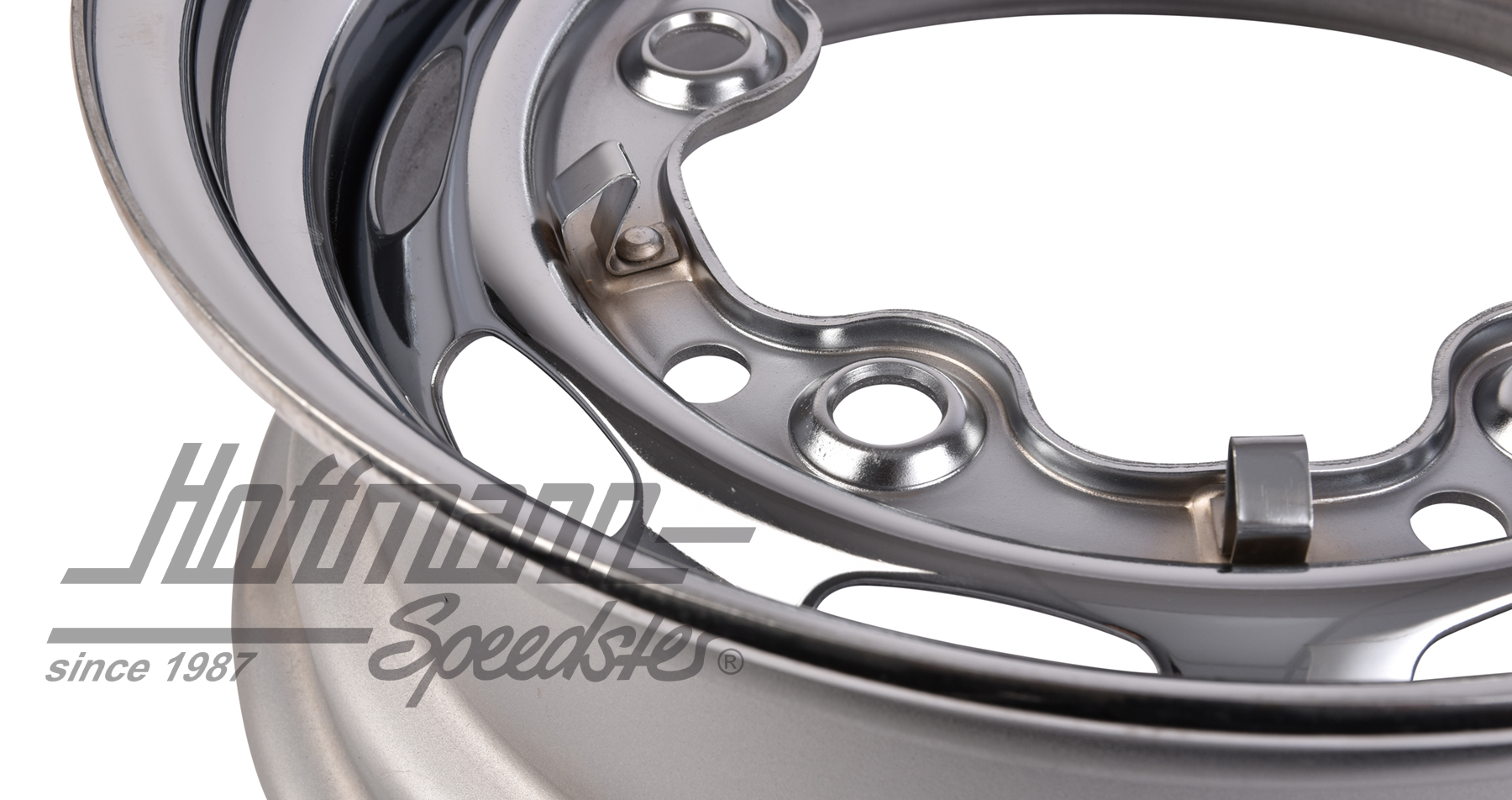 Cerchio cromato, 356-Style,5.5x15,ET 15, senza omologazione                                         