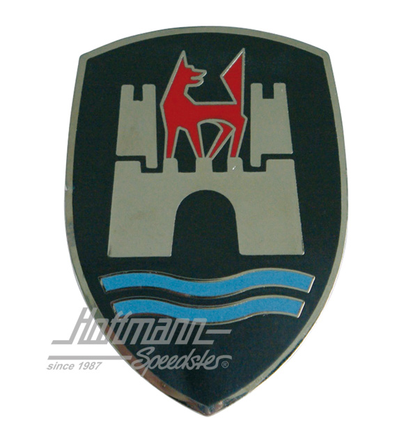 Emblema del cofano, anteriore, 8.59-7.62, colorato | 113 853 621 B | 020-2312