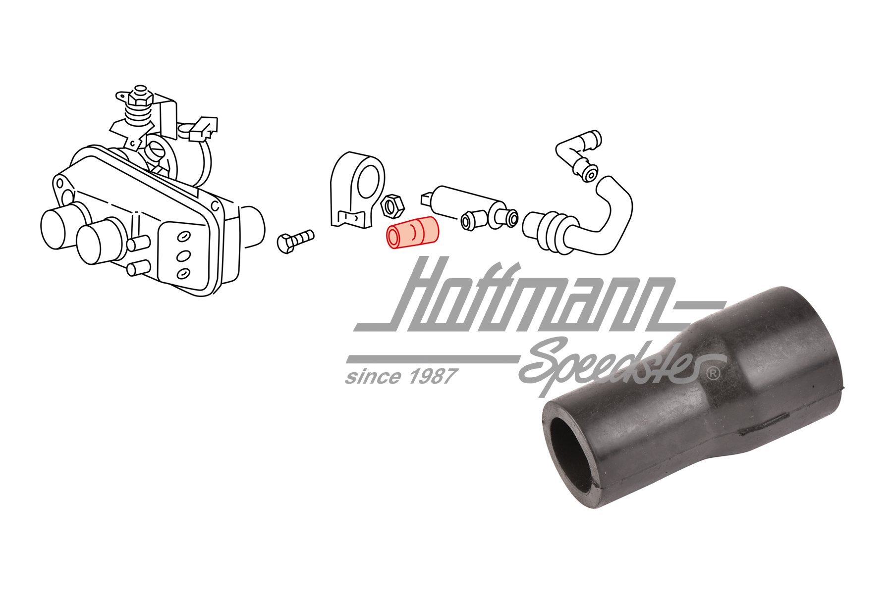 Tubo aria, stabilizzazione del minimo, DJ | 025 133 606 | 307-5034-24