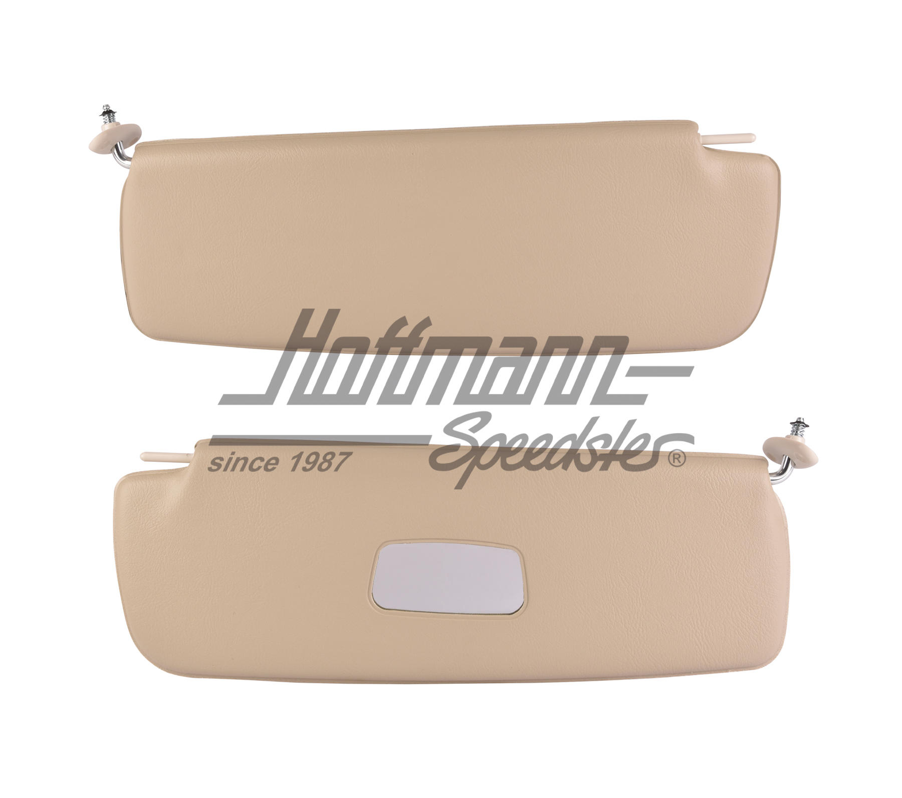 Alette parasole, specchio, Tipo 3, bianco antico | 21-3013-15 | 069-9773-15