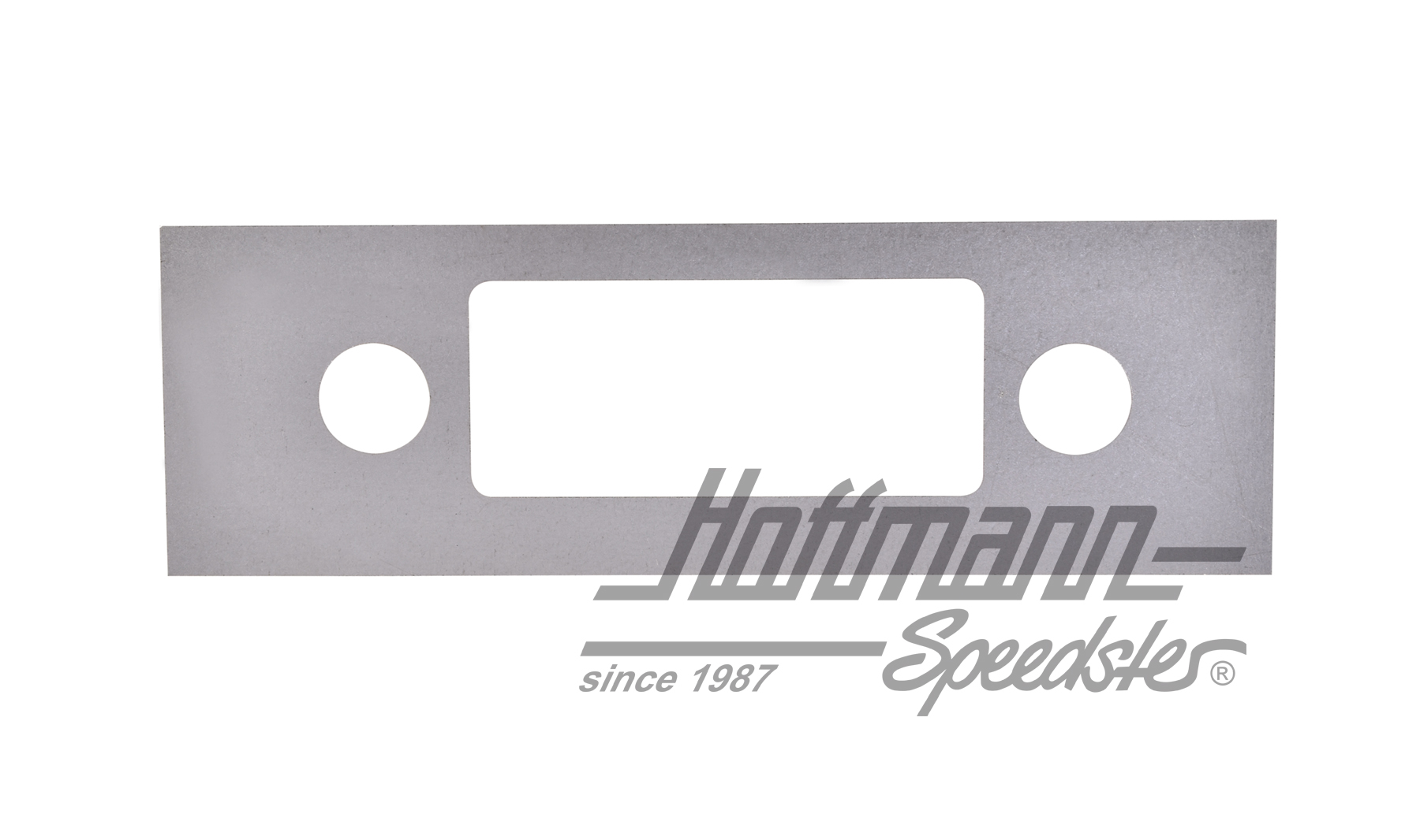 Pannello radio, Porsche 911, 68-73, metallo | 911 552 079 01 | 580-0080-08