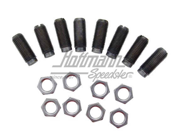 Vite di regolazione di valvola + dadi, 10 mm | 022 109 451 / 028 109 453 | 092-0490
