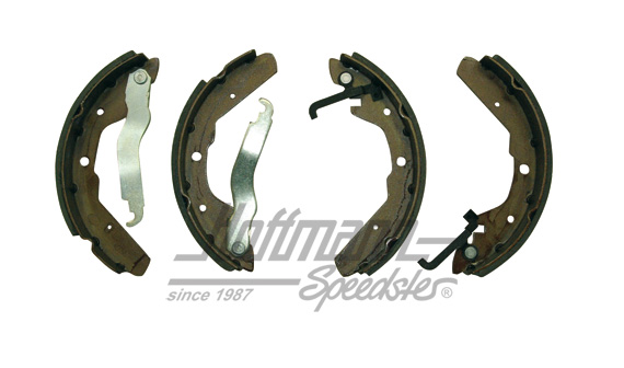 Set di ganasce del freno, posteriore, Furgone T3, 79-92 | 251 698 531 L | 325-3500