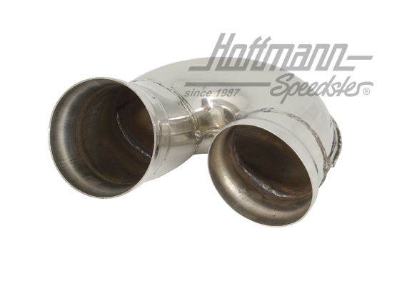 Tubo gomito sportivo, acciaio inossidabile,  964, 89-94                                             
