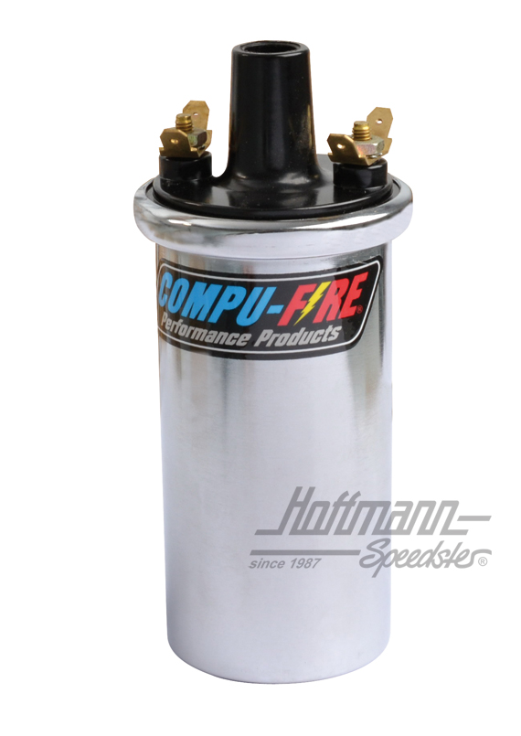 Bobina d'accensione, volt35.000 Volt, COMPU-FIRE, cromata | AC 905525 | 020-0402-30