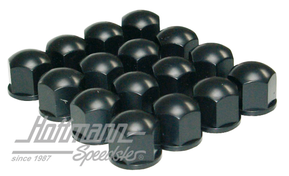 Set tappi vite ruota, nero, 19mm | 3005 PH | 070-8173