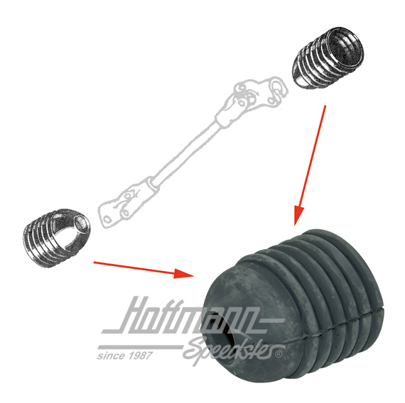 Involucro protettivo, albero cardanico, 02/03, -7.74 | 113 415 979 B | 020-2558